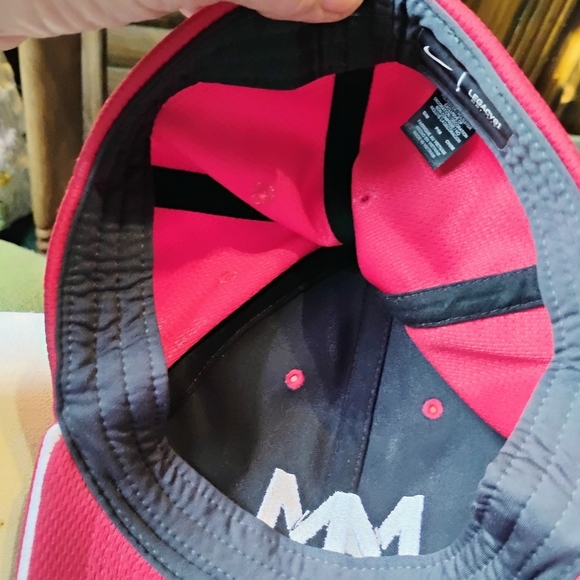 Nike Red Legacy91 Dri-fit MM1 Men's Cap - Picture 6 of 7